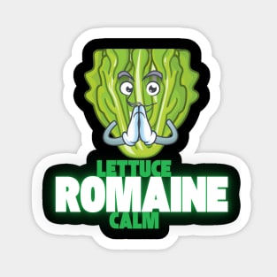 Lettuce Romaine Calm Sticker